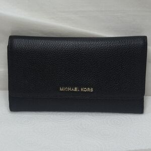 Michael Kors Black Pebbled Leather Bag